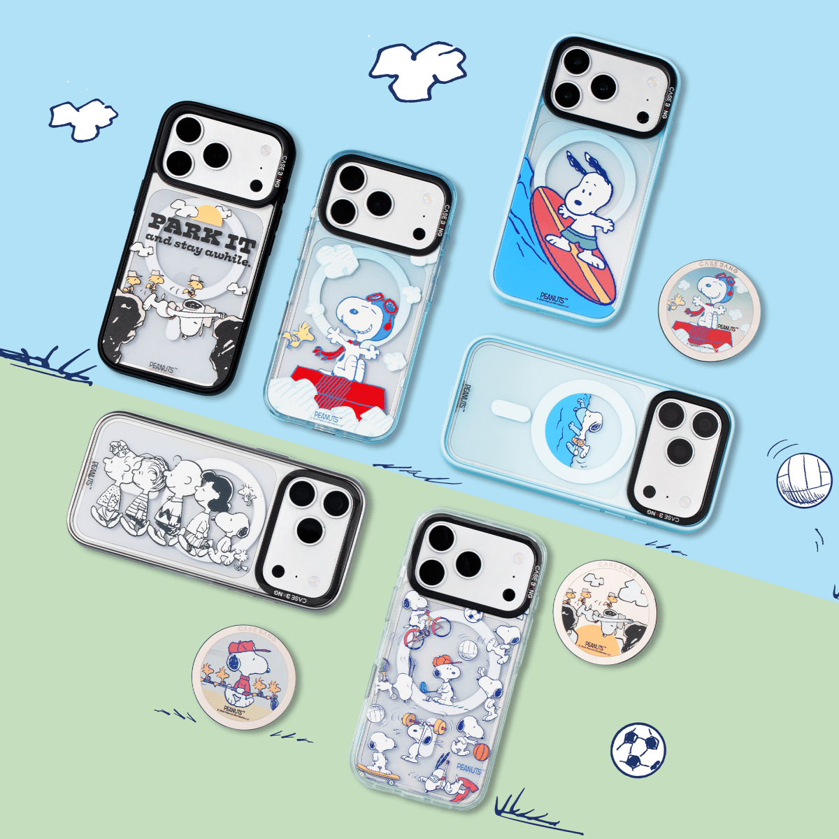 Snoopy Series - CaseBang