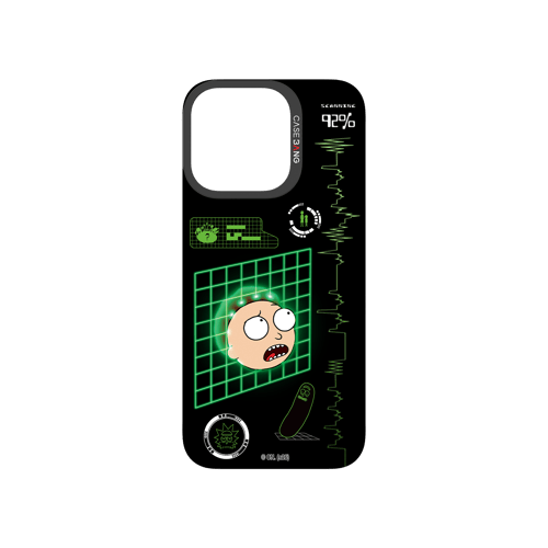Grid Scan Morty Snap-On Phone Case