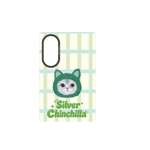 Silver Chinchilla Snap-On Phone Case