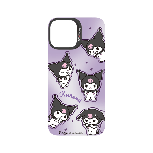 Soft Purple Kuromi Snap-On Phone Case