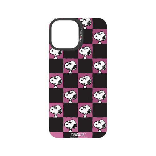 Snoopy Checkerboard Snap-On Phone Case