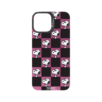 Snoopy Checkerboard Snap-On Phone Case