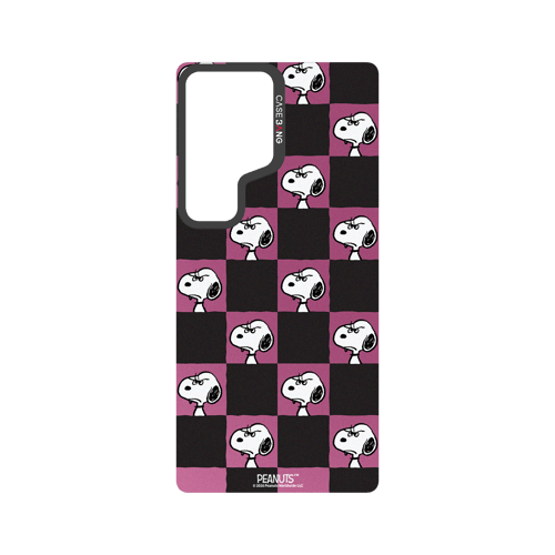 Snoopy Checkerboard Snap-On Phone Case