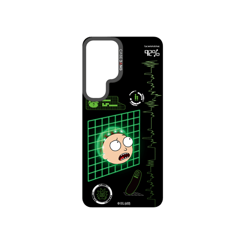 Grid Scan Morty Snap-On Phone Case