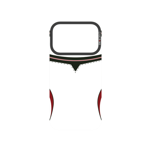 Red-White Knights football snap-on phone case for iPhone and Samsung | CASEBANG