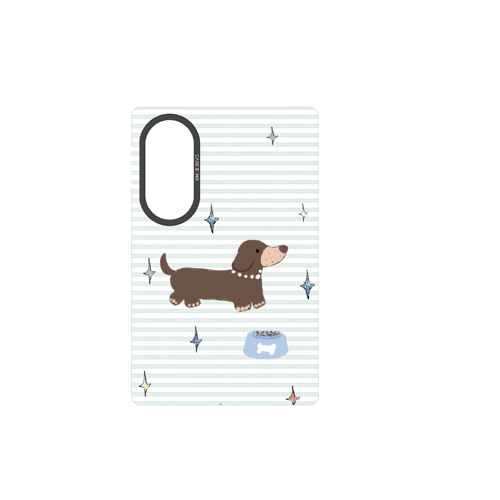 Elegant Puppy Snap-On Phone Case