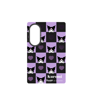 Kuromi Checkerboard Snap-On Phone Case