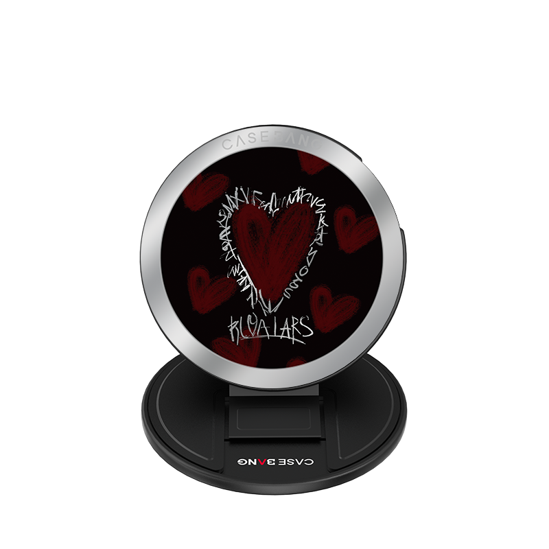 Love-Themed Magnetic Grip Stand