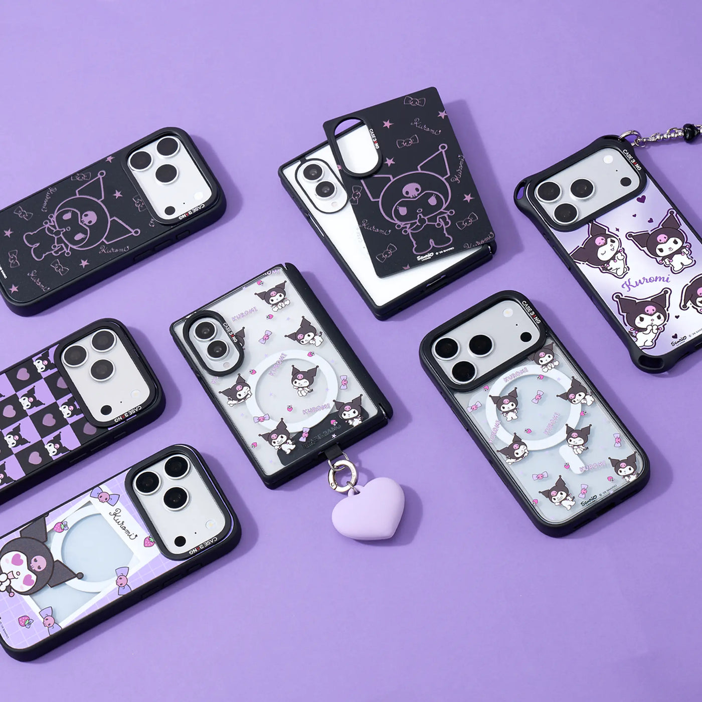 Kuromi Snap-On Phone Case Cover