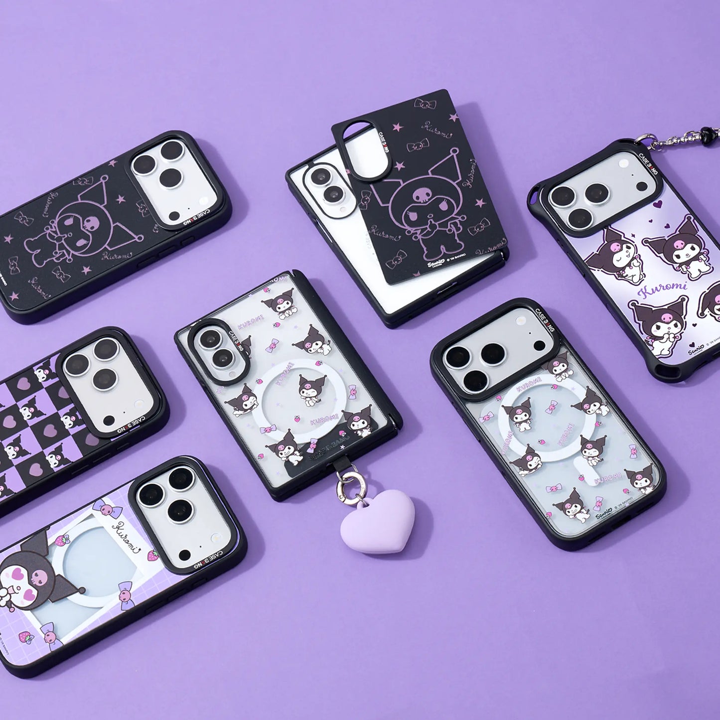 Kuromi Snap-On Phone Case Cover