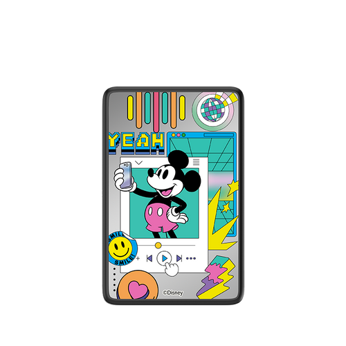 Social Media Mickey Magnetic Power Bank