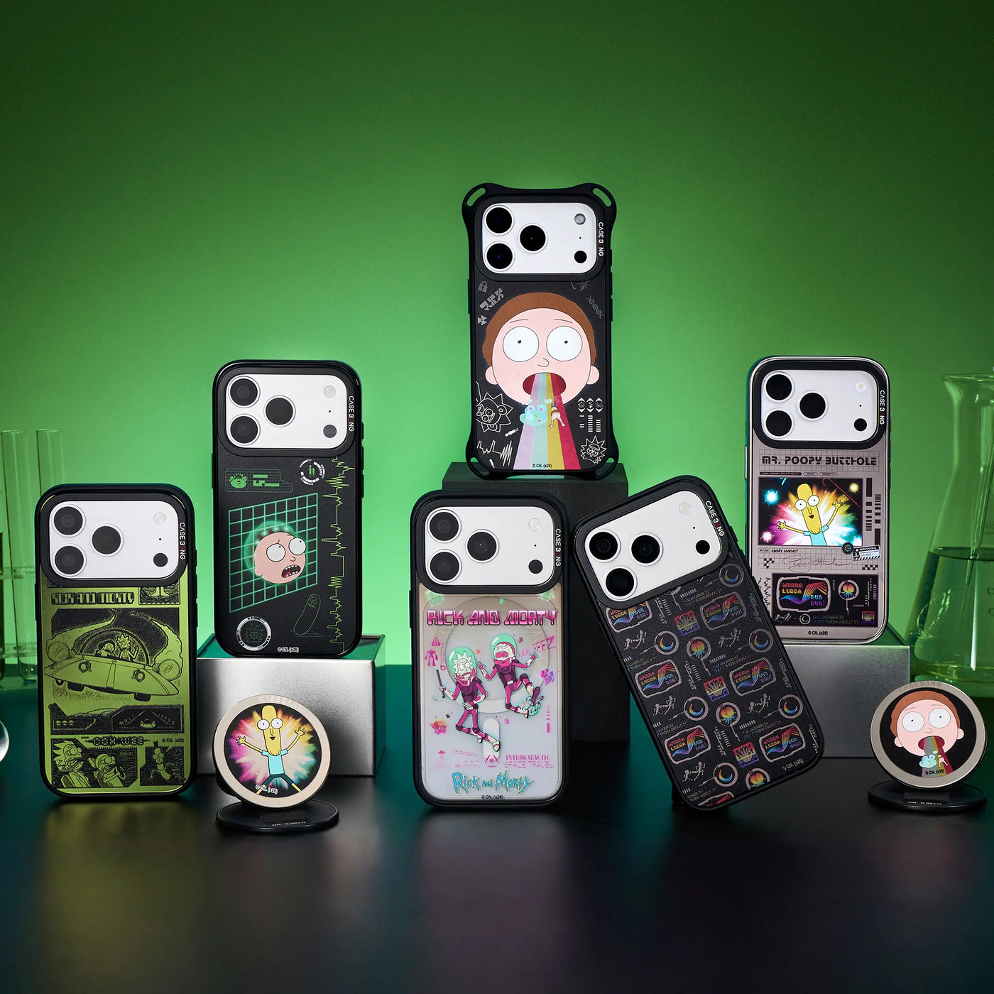 Rick and Morty Snap-On Phone Case Cover