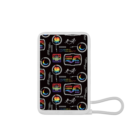 Rick and Morty Series Power Bank Built in Cable