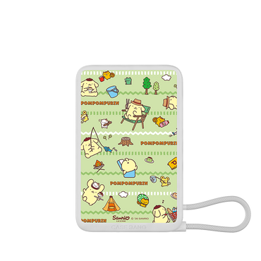 Pom Pom Purin 2.0 Series Power Bank Built in Cable