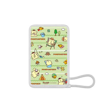 Pom Pom Purin 2.0 Series Power Bank Built in Cable