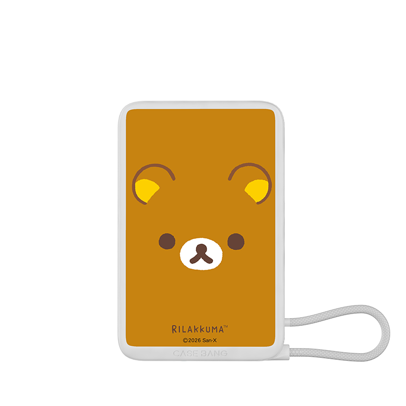 Rilakkuma Series Power Bank Built in Cable