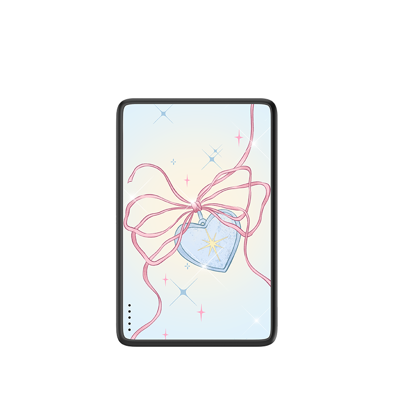 Diamond Bow Magnetic Power Bank