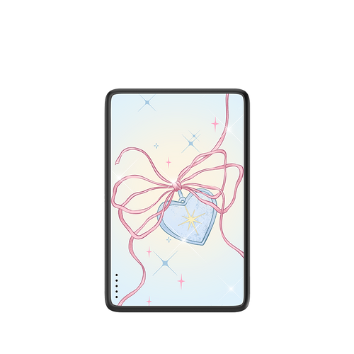 Diamond Bow Magnetic Power Bank