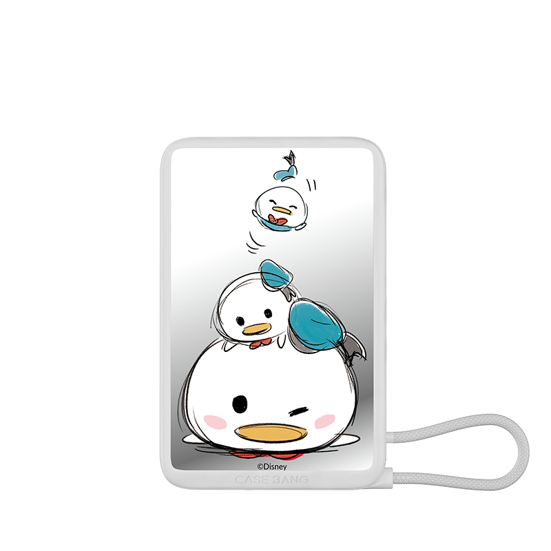 Tsum Tsum Adventures Power Bank with Built-In Cable