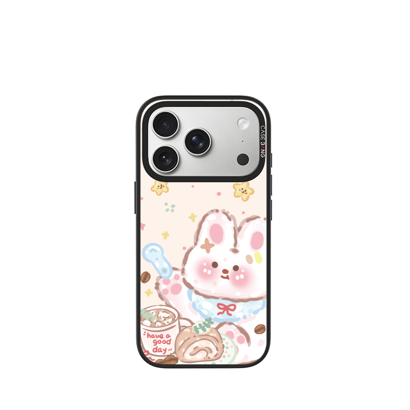 Creamy Rabbit Snap-On Case