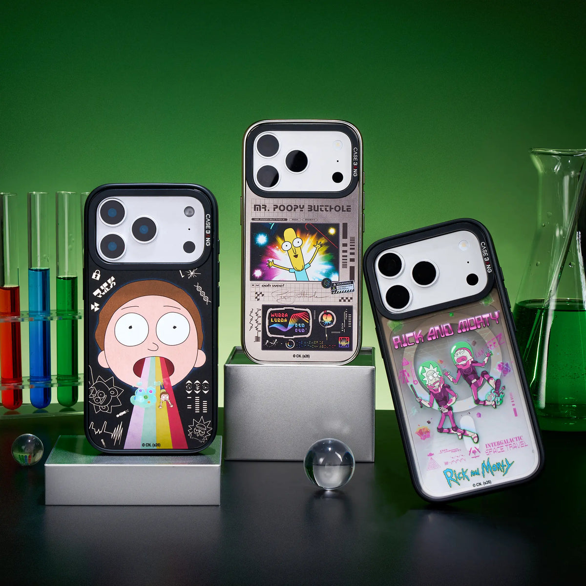 Rick and Morty Snap-On Phone Case Cover