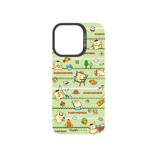 Camping Pompom Snap-On Phone Case