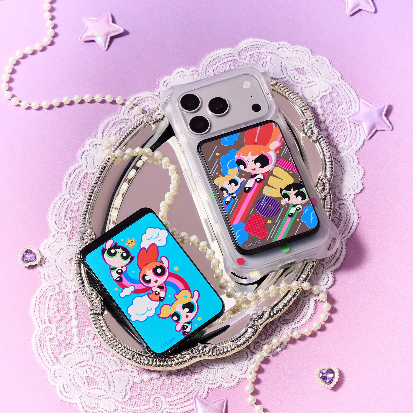 The Powerpuff Girls Magnetic Slide Card Wallet