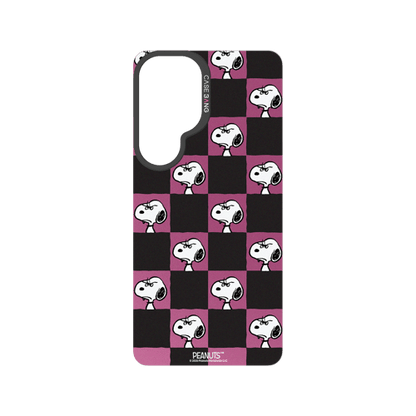 Snoopy Checkerboard Snap-On Phone Case