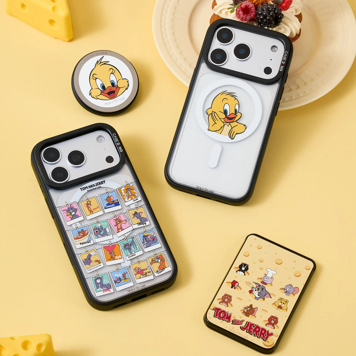 Tom and Jerry Snap-On Phone Case Cover