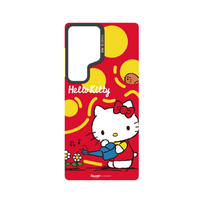 Planting Kitty snap-on phone case cover for Samsung S25 Ultra – Sanrio Hello Kitty | CaseBang