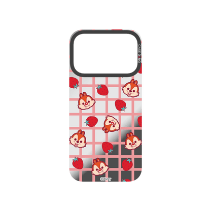 Strawberry Grid Chip Snap-On Phone Case