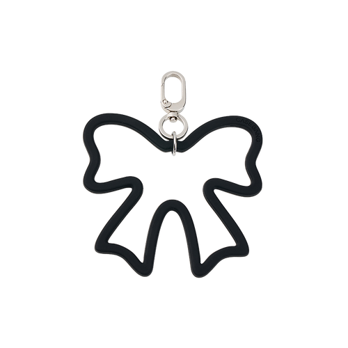 Black Bow Pendant