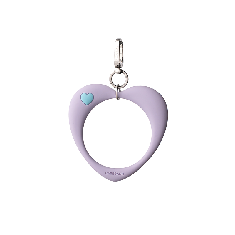 Taro Purple Heart Loop Bracelet Wrist Strap