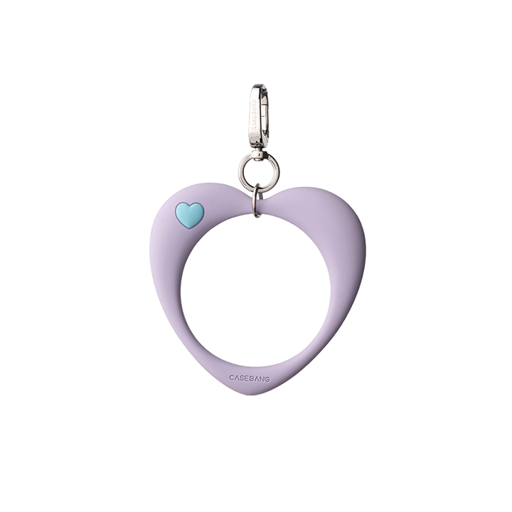 Taro Purple Heart Loop Bracelet Wrist Strap
