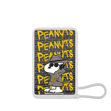Snoopy Series Power Bank Built in Cable
