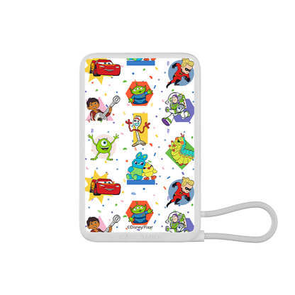 PIXAR Series Power Bank Build-in Cable