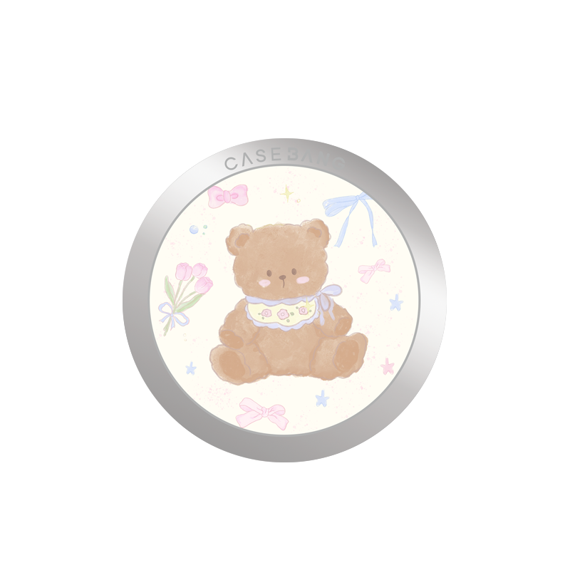 Creamy Bear MagSafe Grip Stand