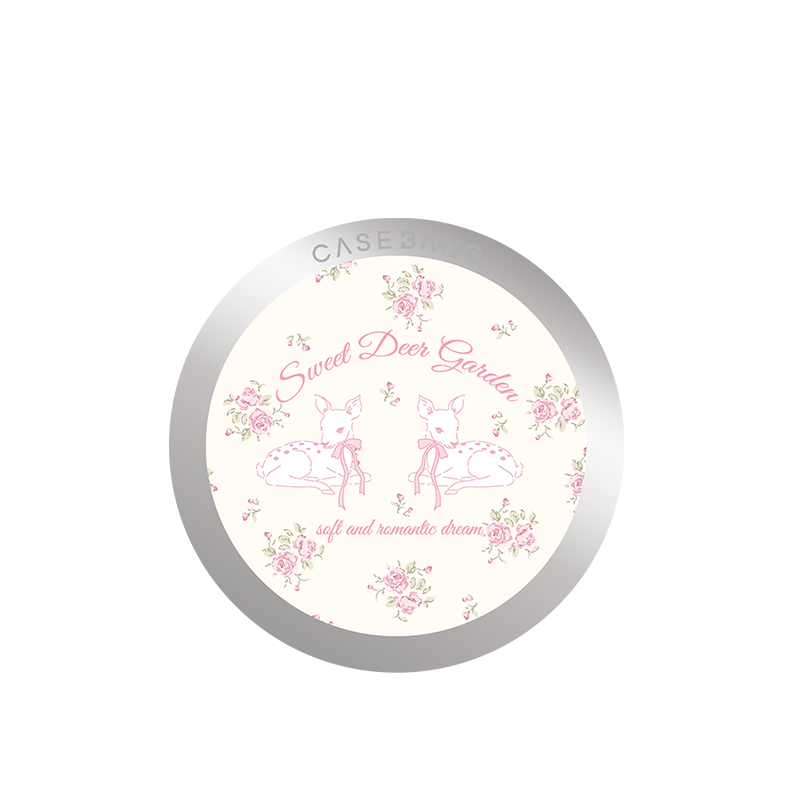 Dreamy Fawn grip stand back cover with fawn artwork | CASEBANG