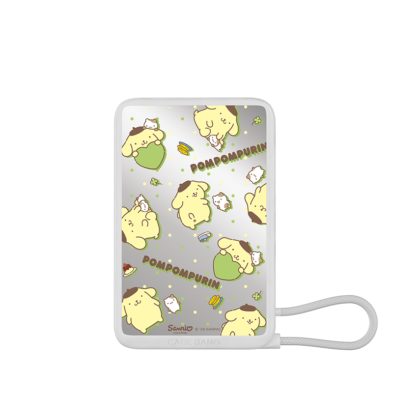 Pom Pom Purin 1.0 Series Power Bank Built in Cable