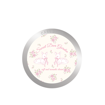 Sunshine Garden grip stand back cover with garden artwork | CASEBANG