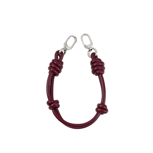 Vintage Burgundy Phone Hand Charm
