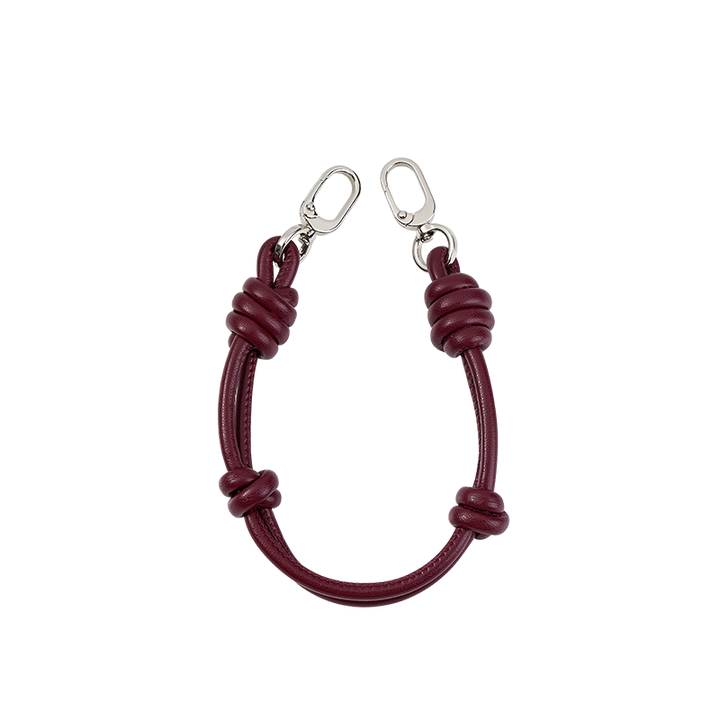 Vintage Burgundy Phone Hand Charm