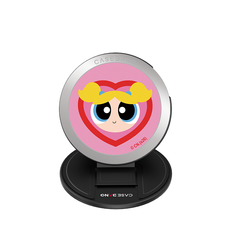 Bubbles Heart MagSafe Grip Stand