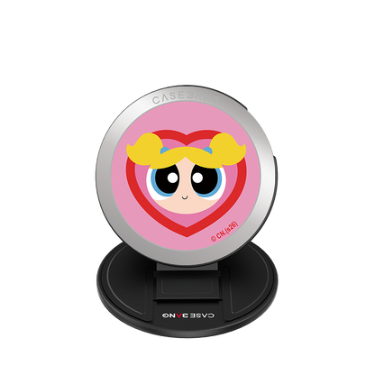 Bubbles Heart MagSafe Grip Stand