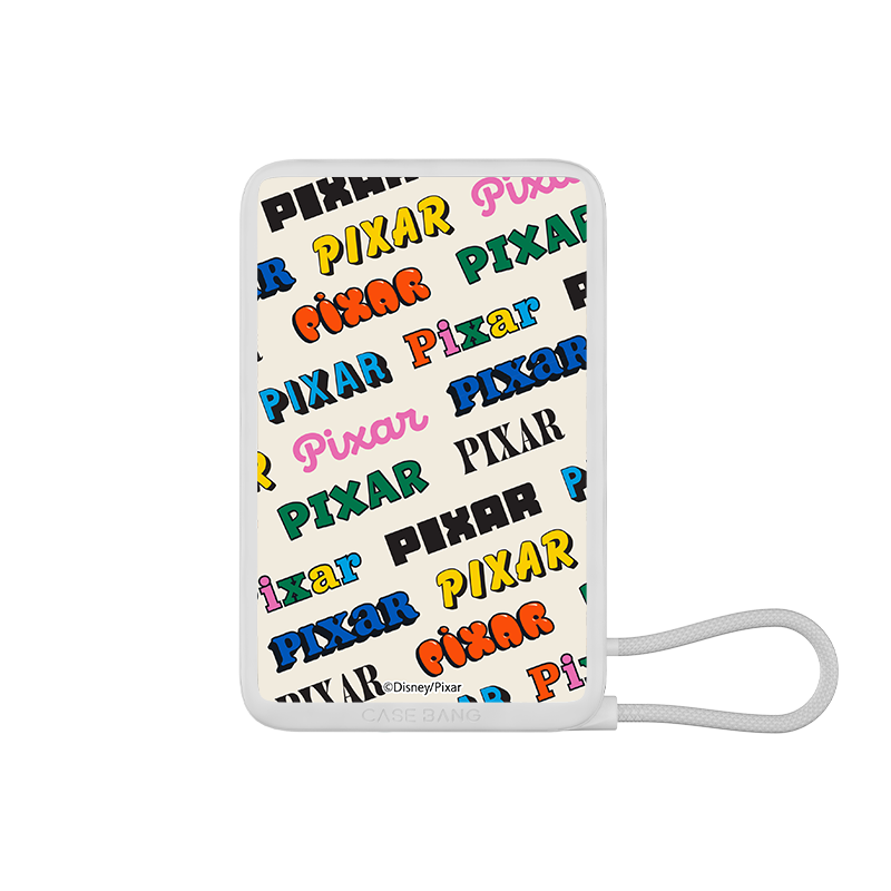 PIXAR Series Power Bank Build-in Cable