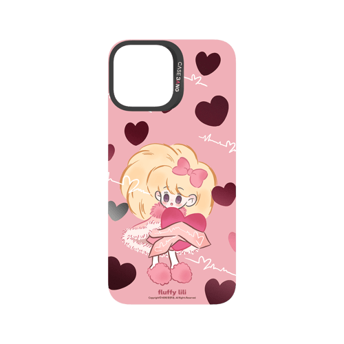 Pink Heart Hug Snap-On Phone Case