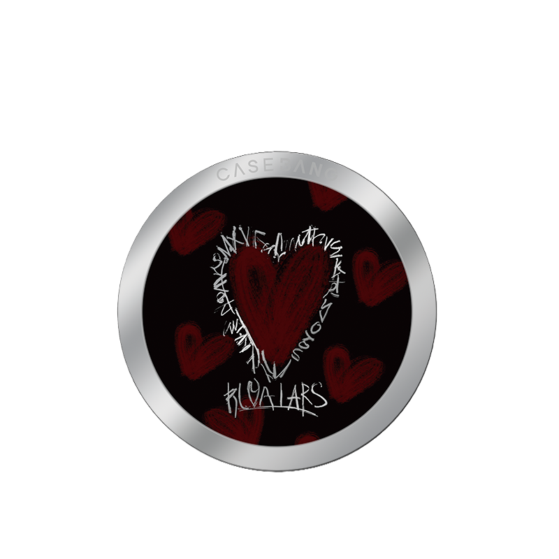 Love-Themed Magnetic Grip Stand