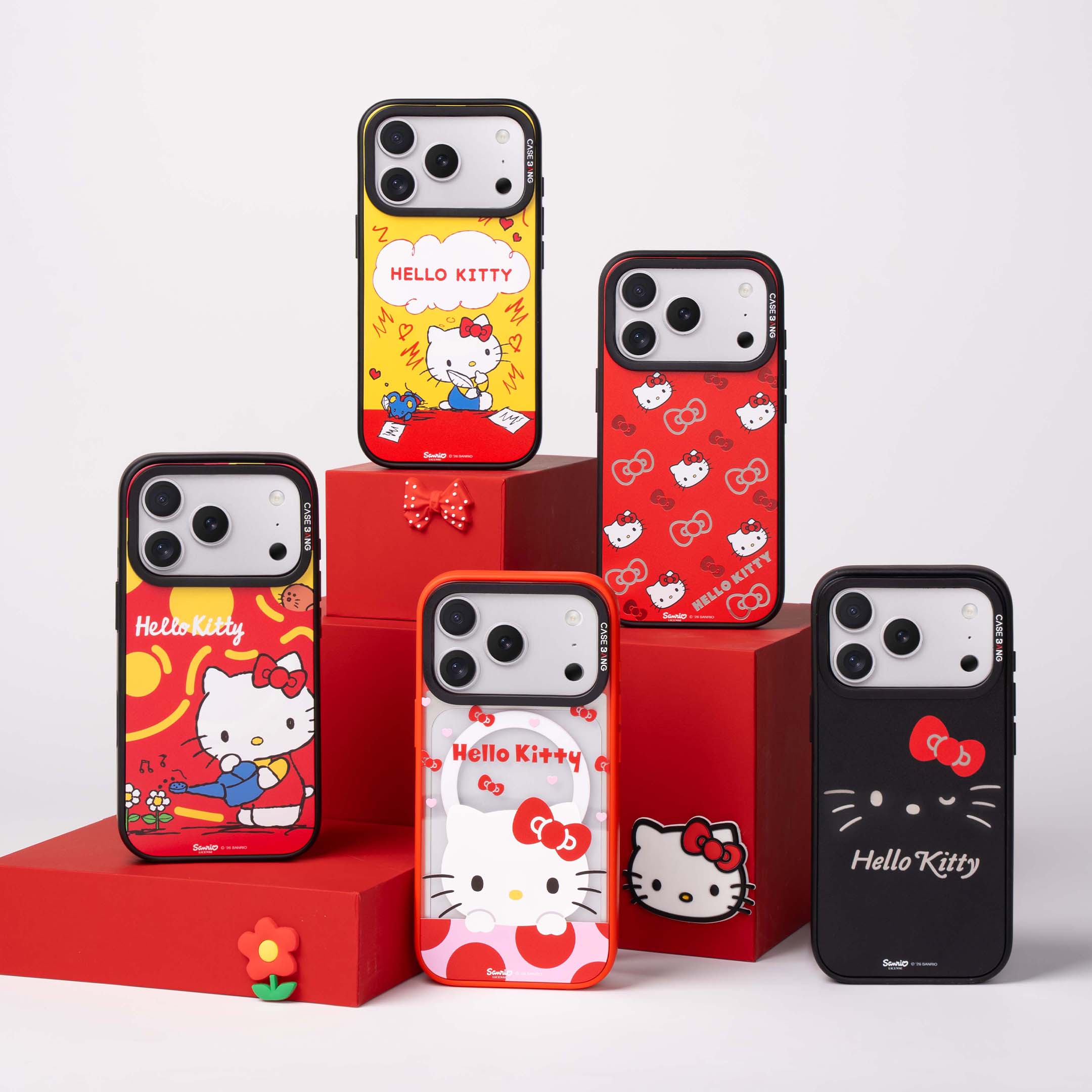 Hello Kitty 2.0 snap-on phone case cover collection – 5 designs for iPhone & Samsung | CaseBang
