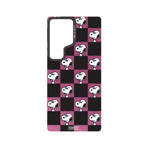 Snoopy Checkerboard Snap-On Phone Case