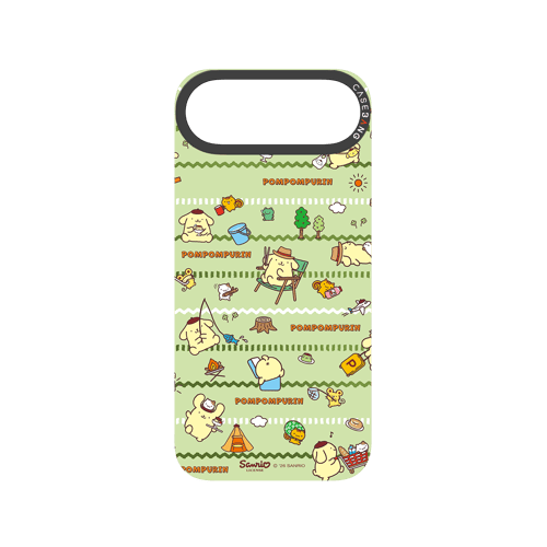 Camping Pompom Snap-On Phone Case